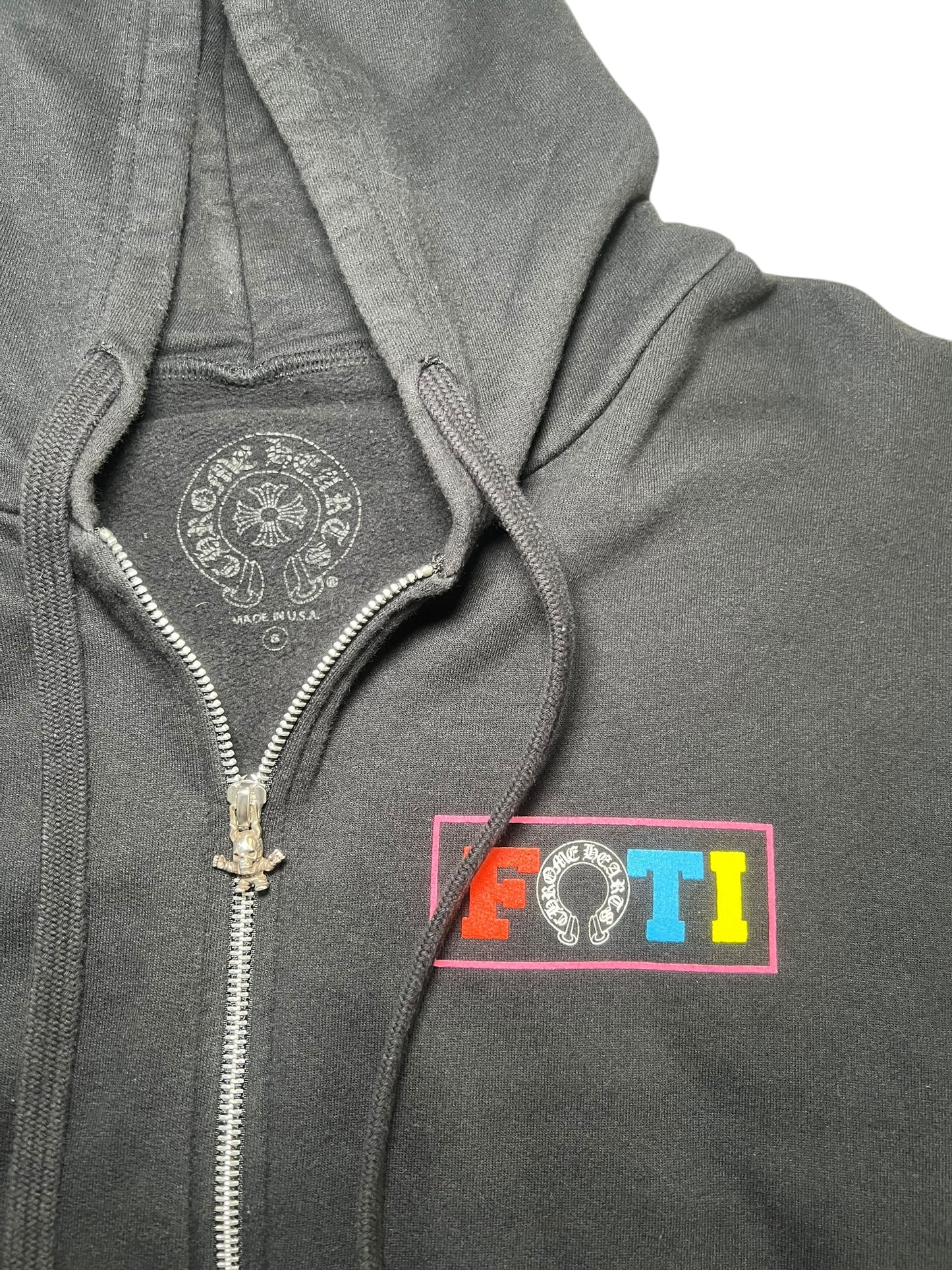 Chrome Hearts Colorful FOTI Zip-up Hoodie