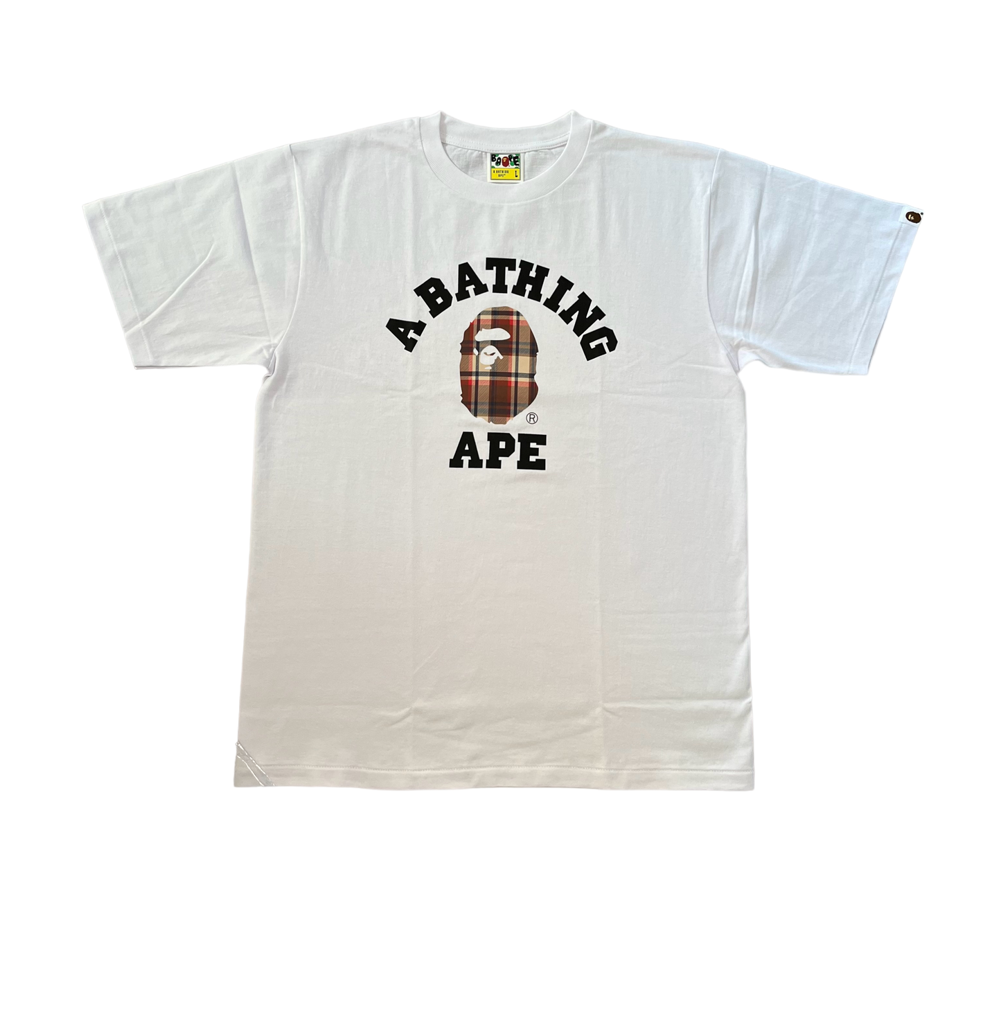 Bape Check College Tee