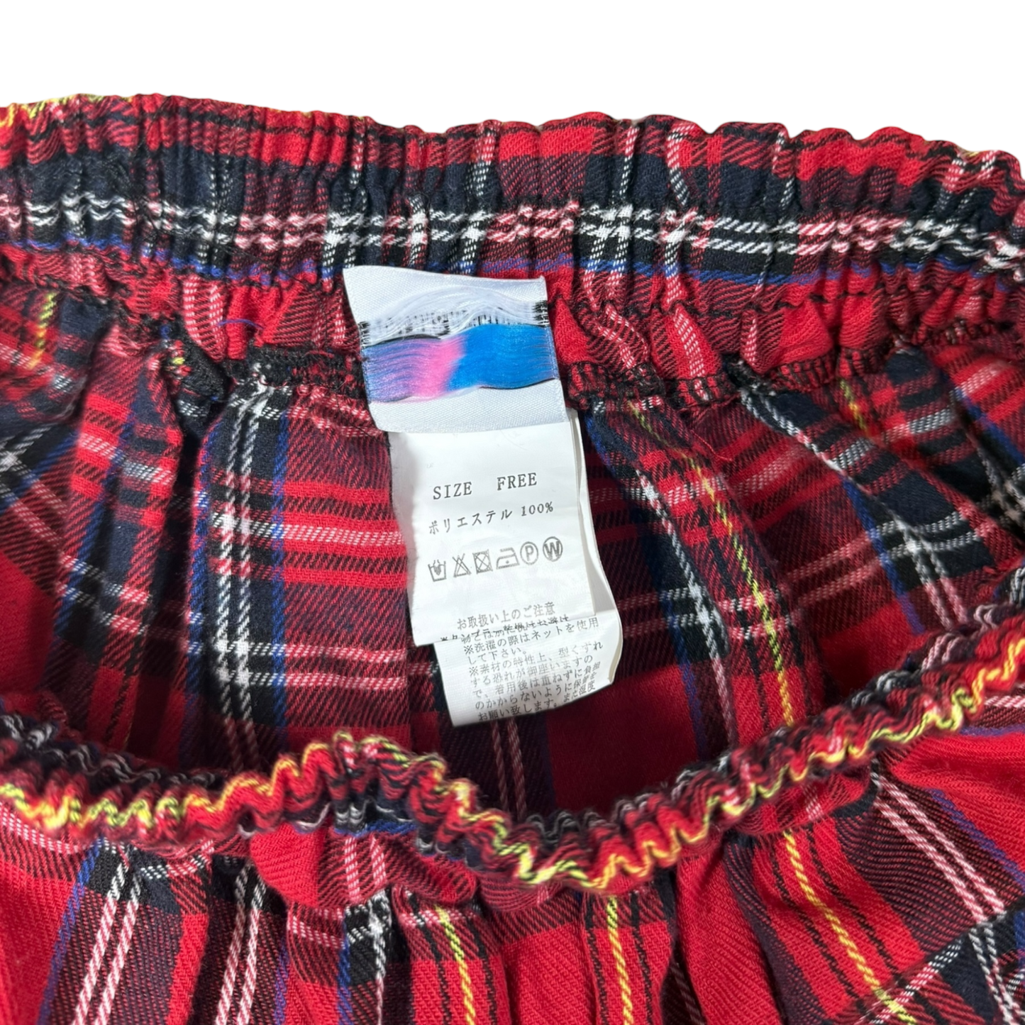 Volcan & Aphrodite Plaid Laced Mini Skirt Trim Ruffle Skirt