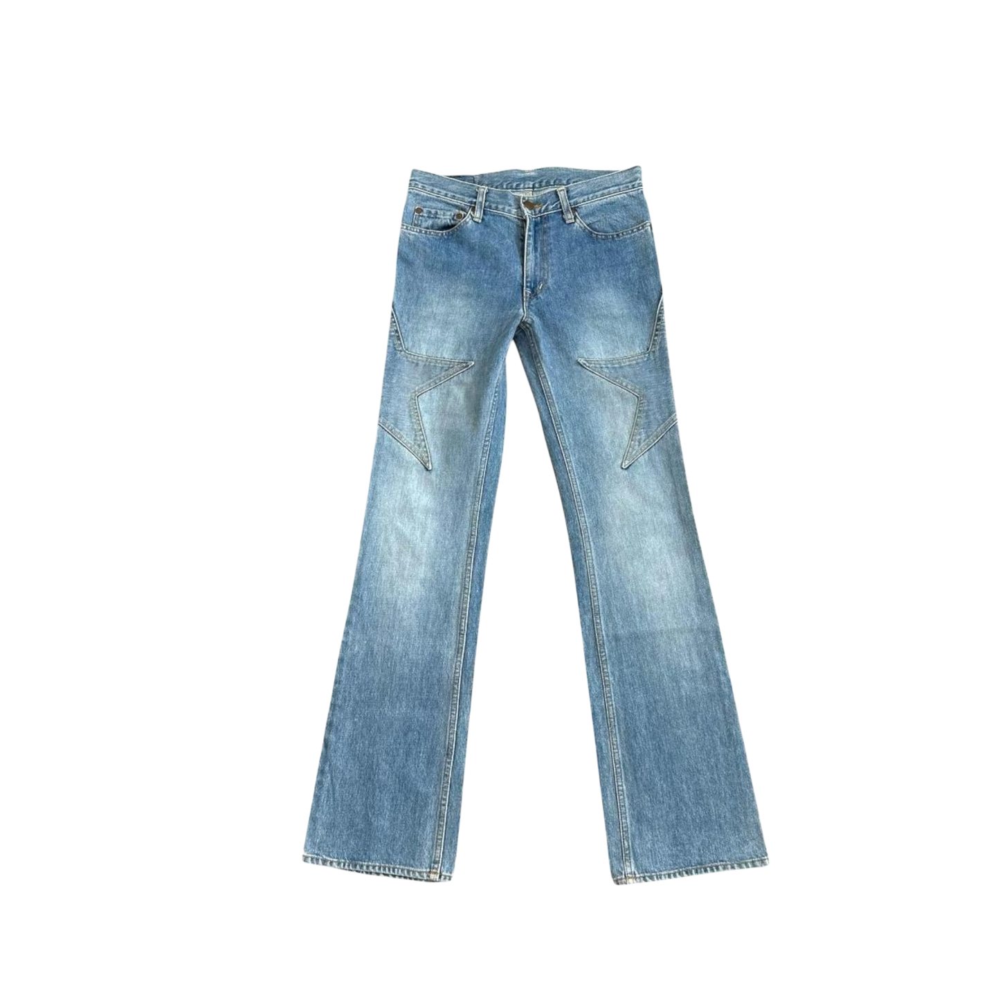 00s Hysteric Glamour Star Patch Denim