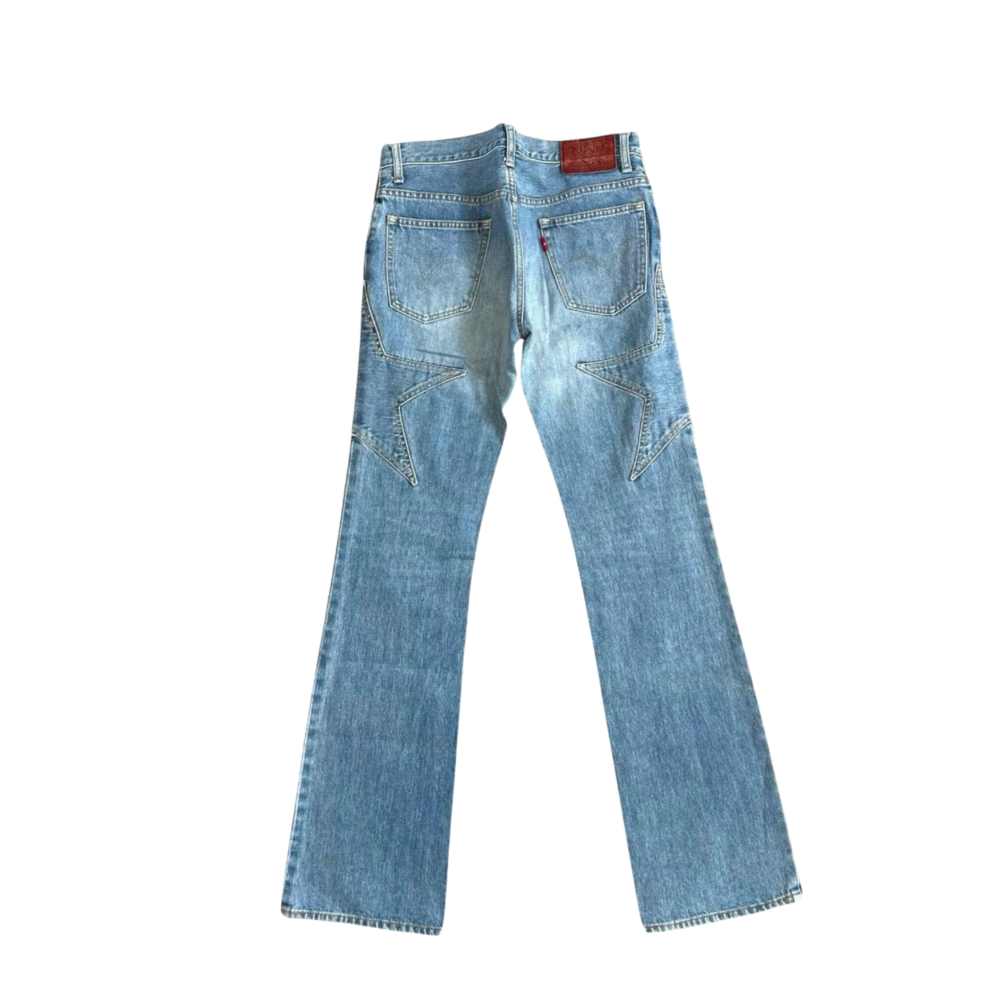 00s Hysteric Glamour Star Patch Denim