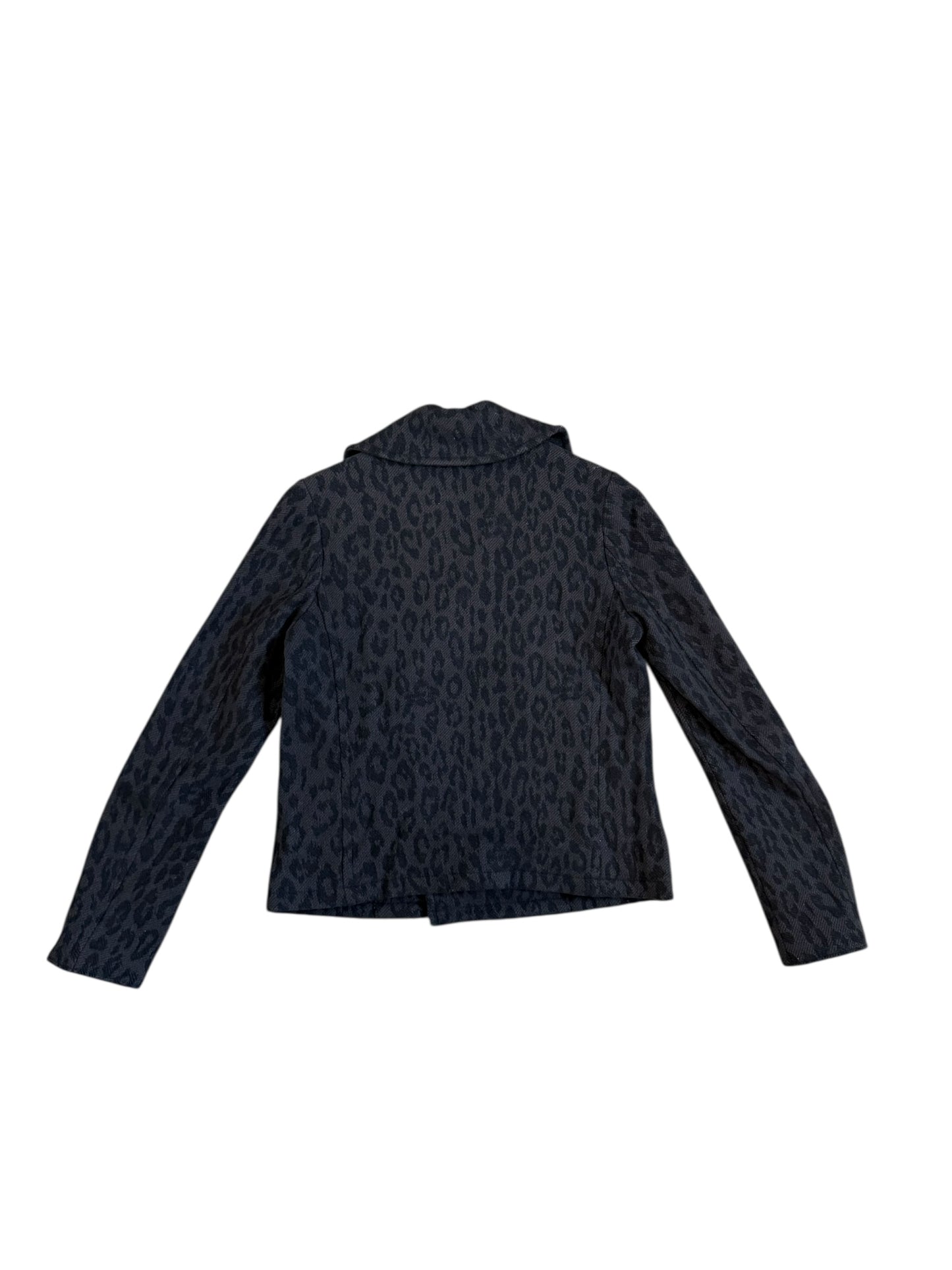 Hysteric Glamour Wool Leopard Print Rider Jacket