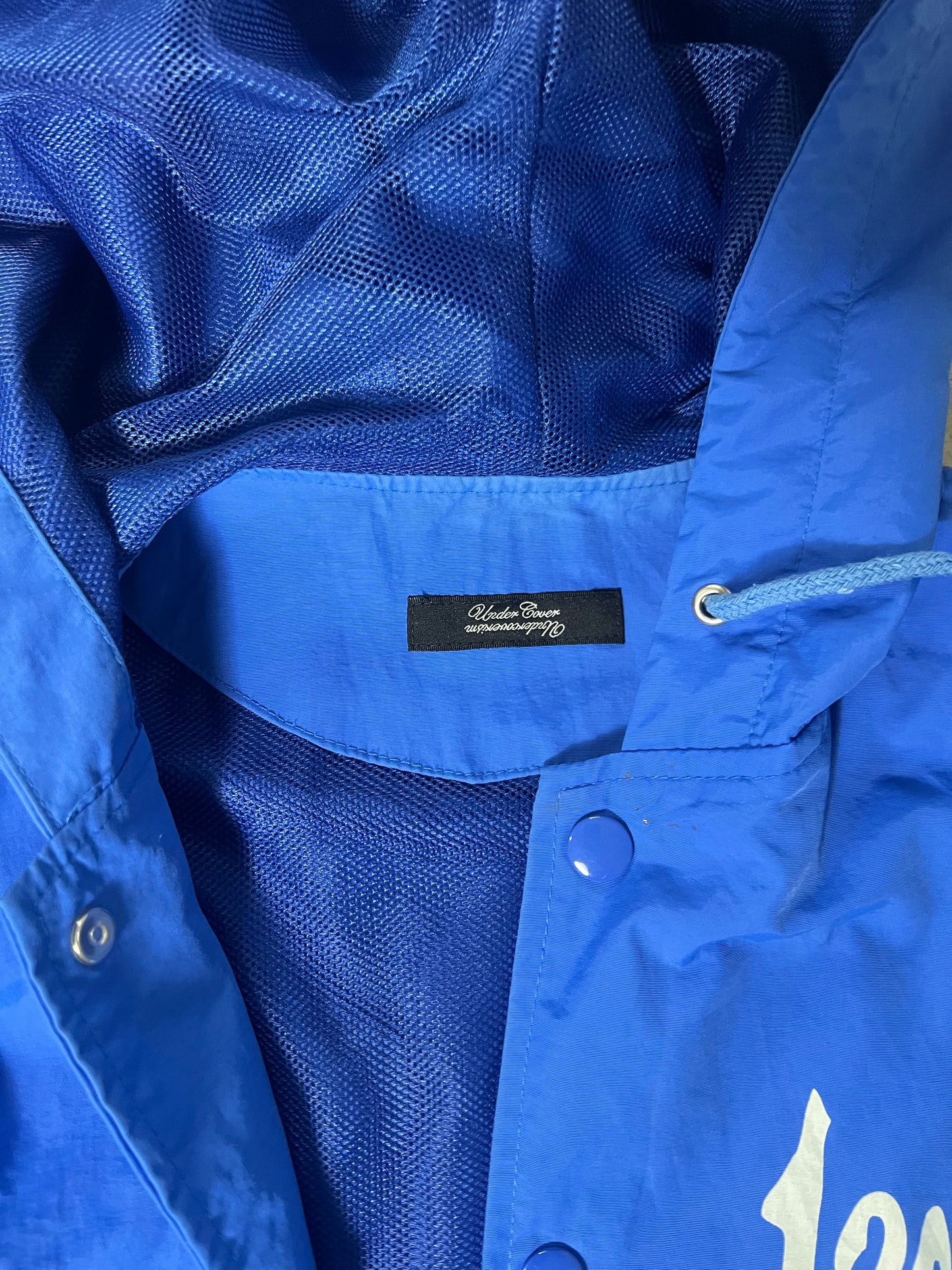 (M) Undercover "Something Must Break" Raincoat