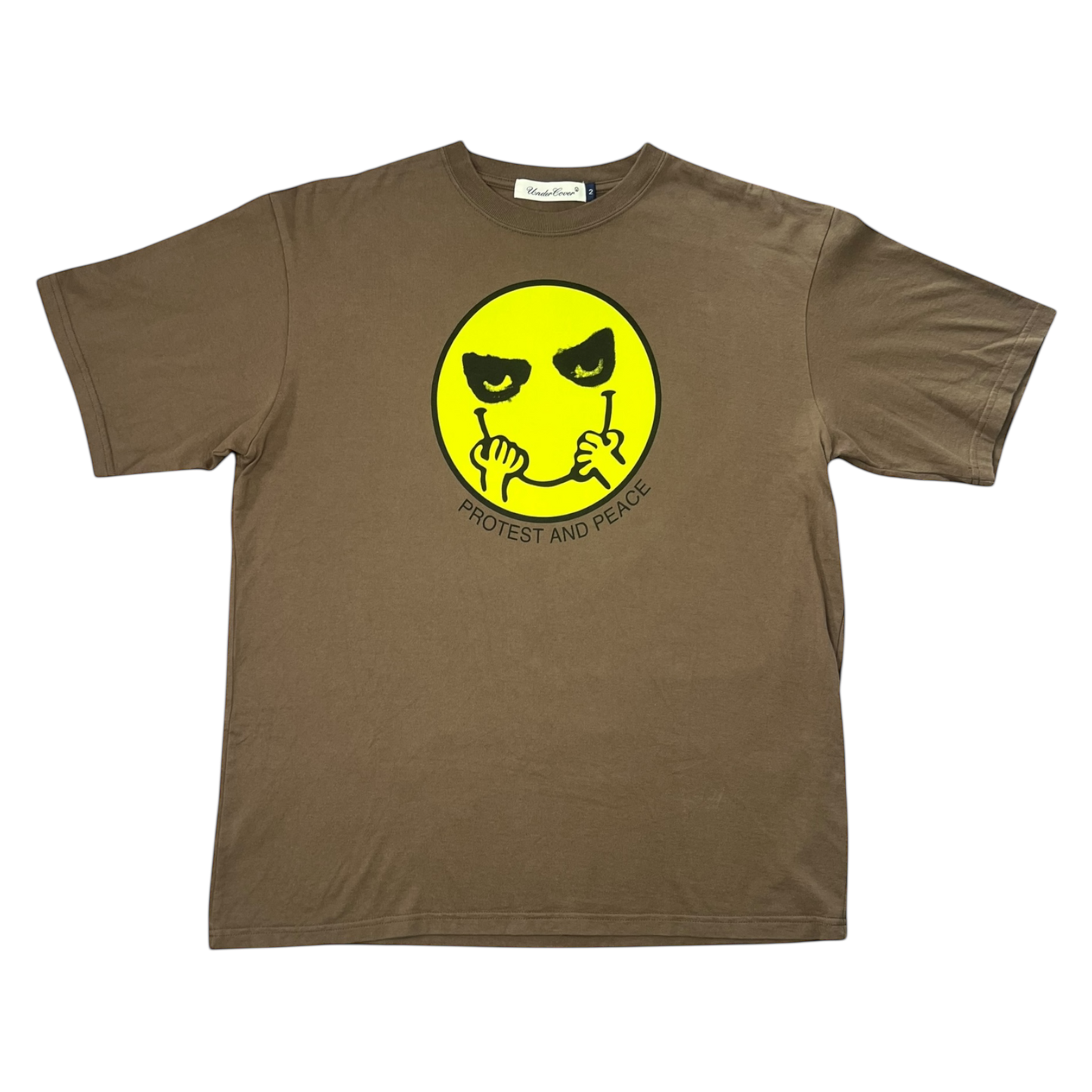 (M) Protest and Peace Brown Undercover Tee