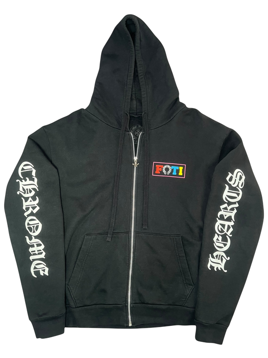 Chrome Hearts Colorful FOTI Zip-up Hoodie