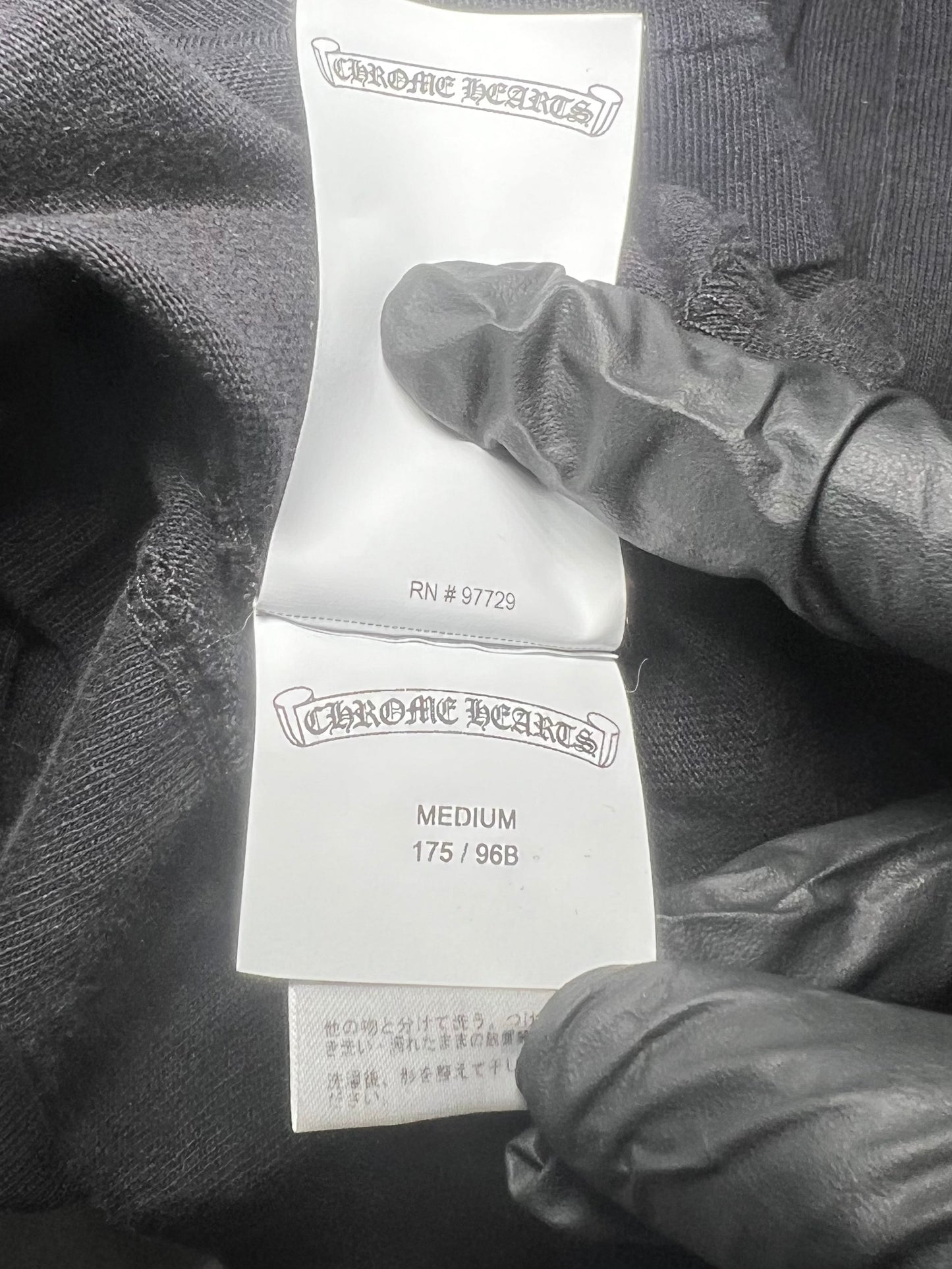 CHROME HEARTS Y NOT Long sleeve Embroidered