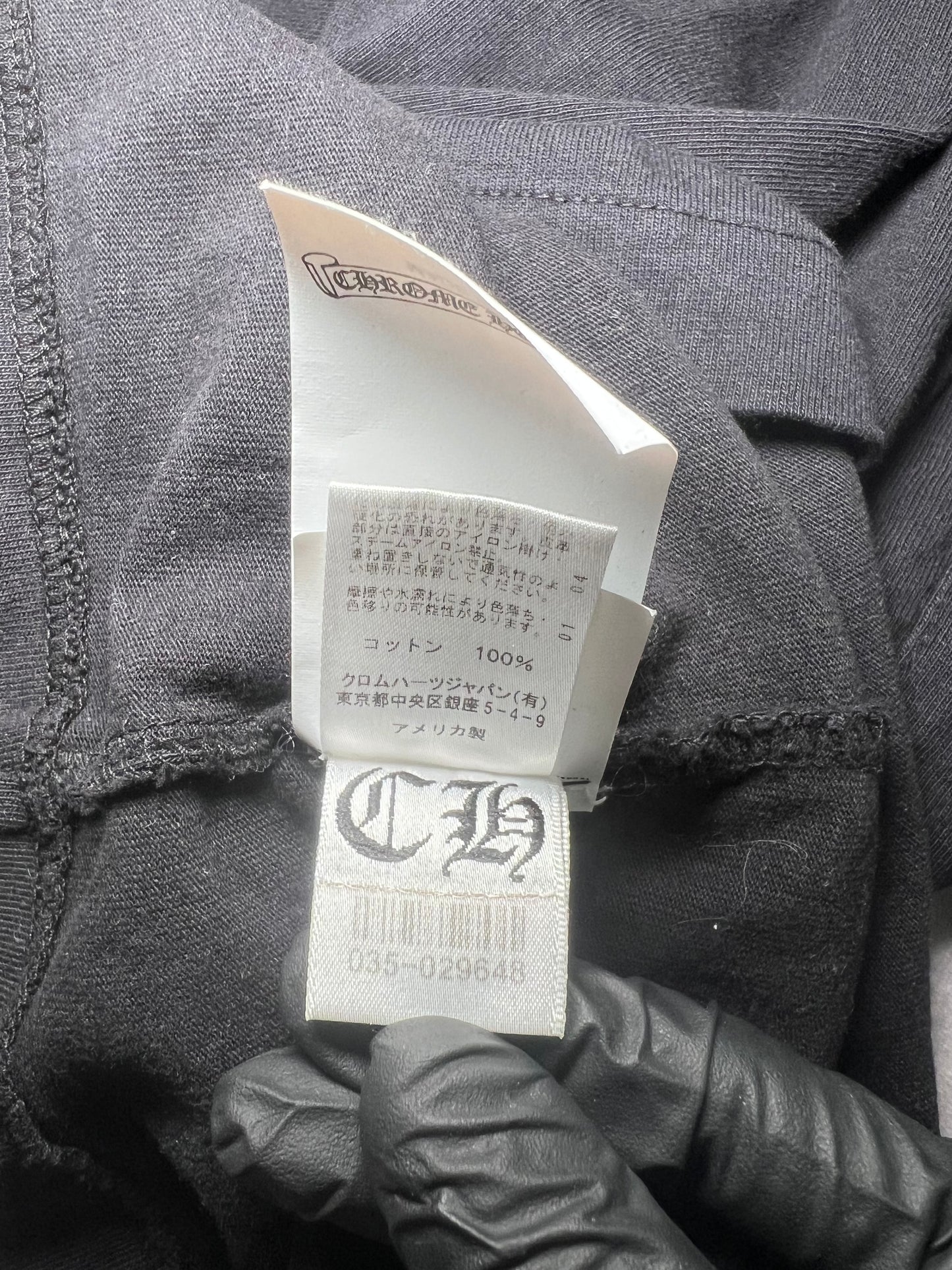 CHROME HEARTS Y NOT Long sleeve Embroidered