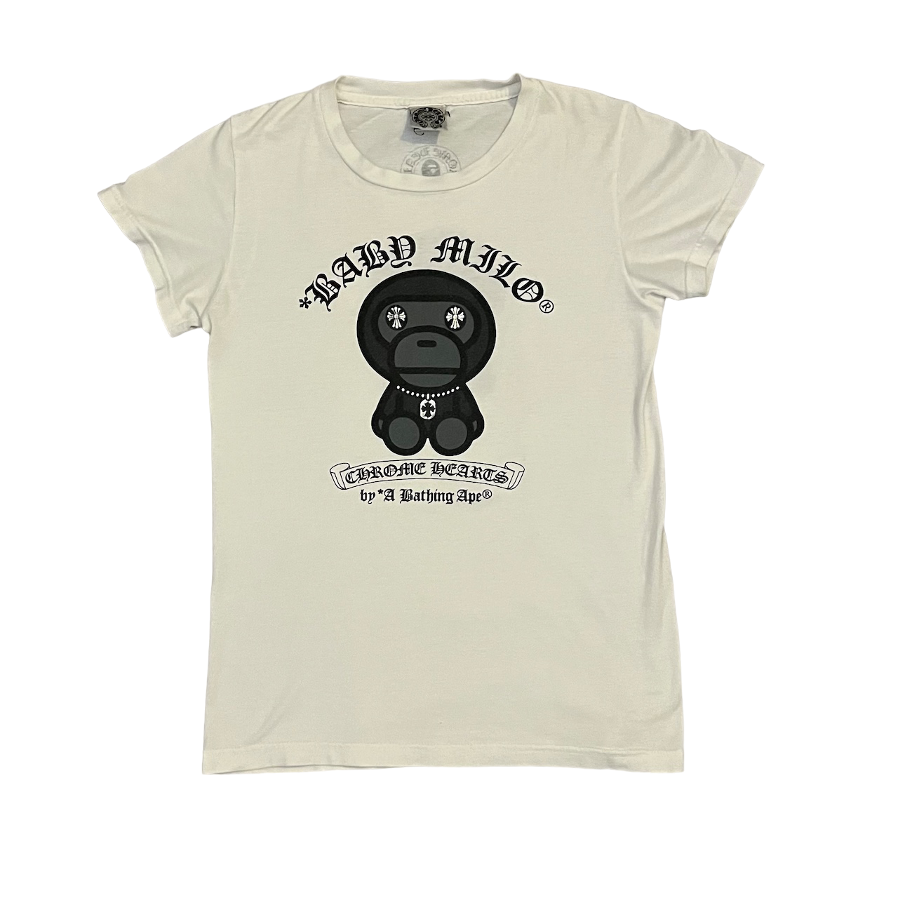 Bape x Chrome Hearts Baby Milo Tee