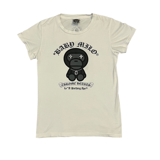 Bape x Chrome Hearts Baby Milo Tee
