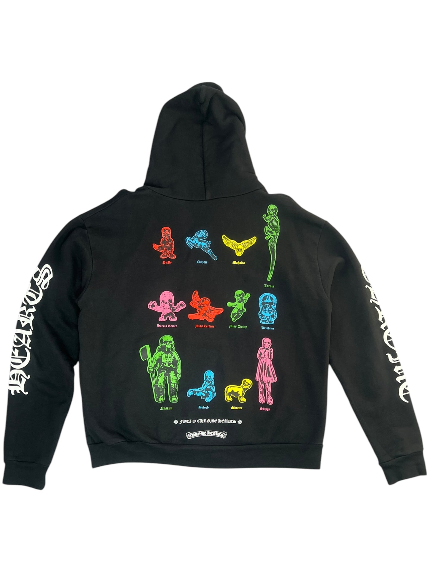 Chrome Hearts Colorful FOTI Zip-up Hoodie