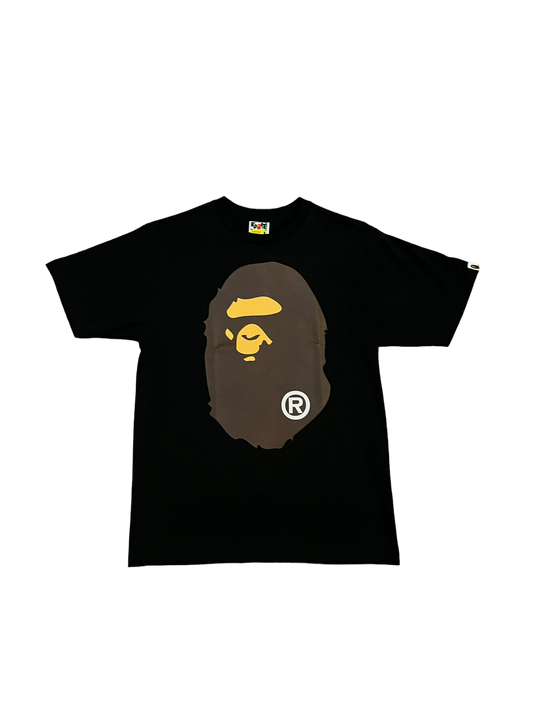Black Big Head Ape Tshirt [M]