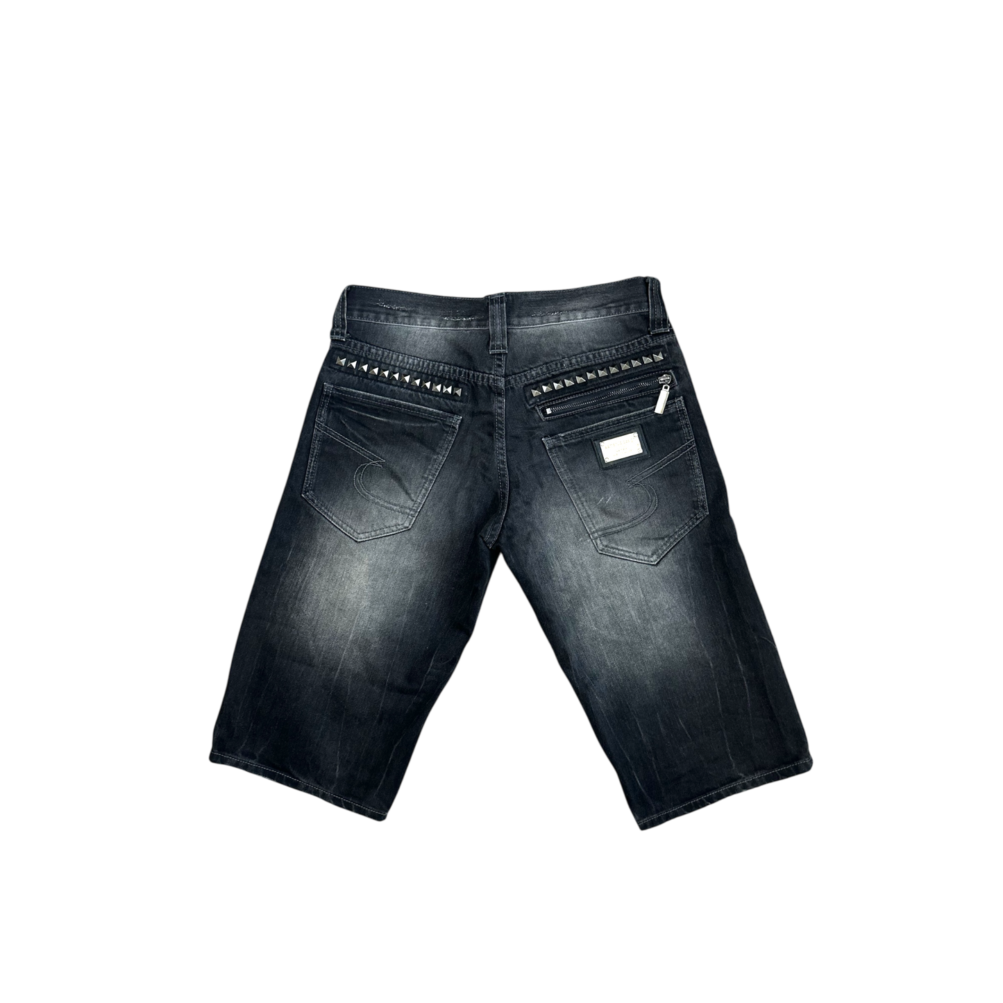 Semantic Design Studded Shorts