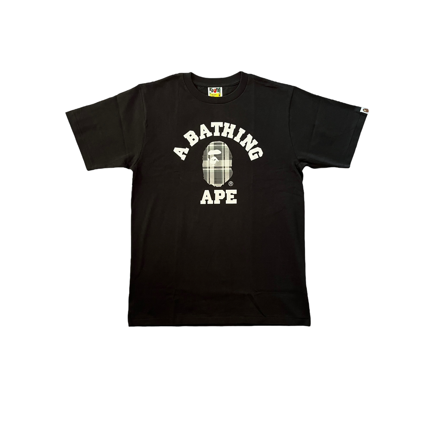 Bape Check College Tee