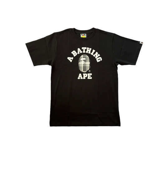Bape Check College Tee