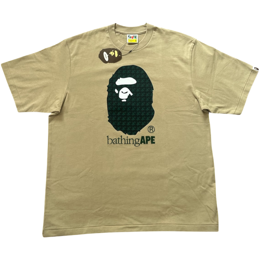 (S) BAPE Sta Houndstooth Bathing Ape Relaxed Fit Tshirt