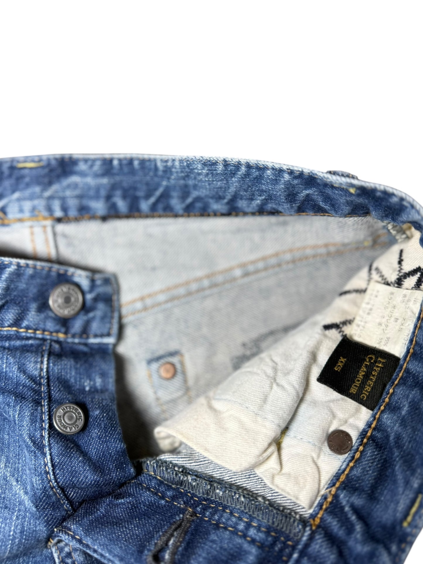 2009 Hysteric Glamour New York Dolls Studded Denim