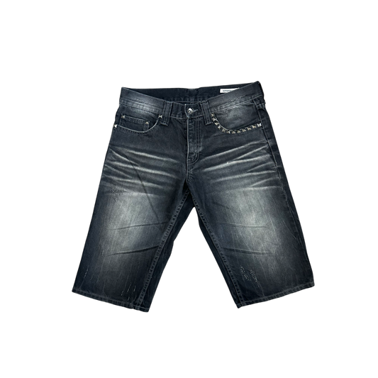 Semantic Design Studded Shorts