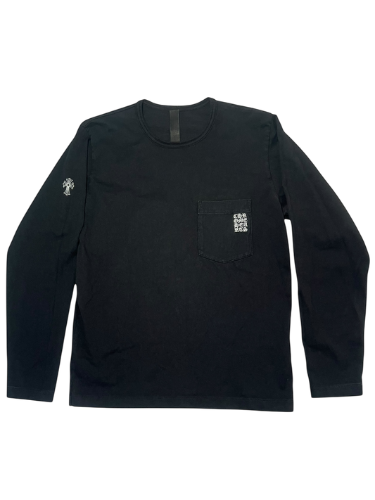 CHROME HEARTS Y NOT Long sleeve Embroidered