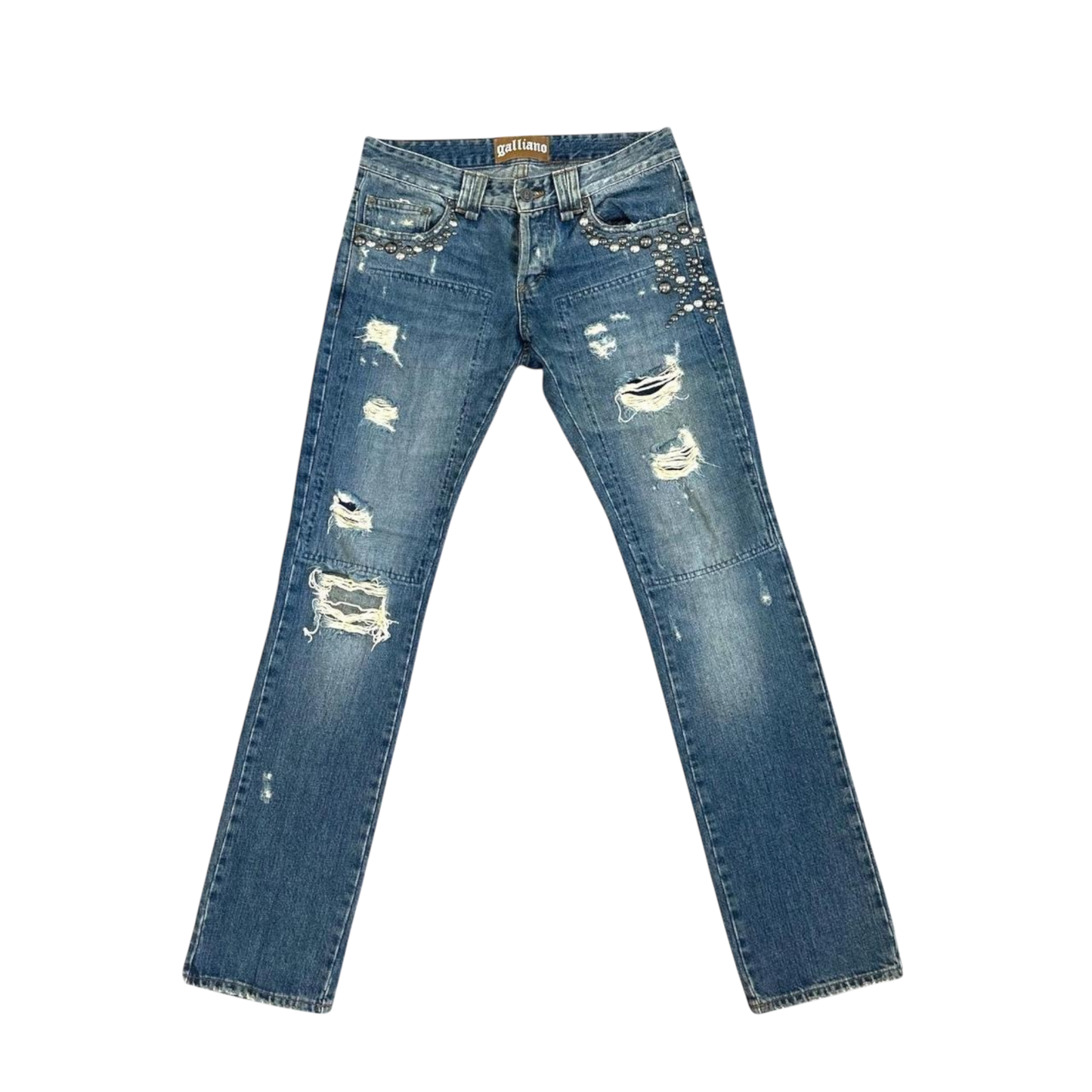 Studded John Galliano Studded Denim