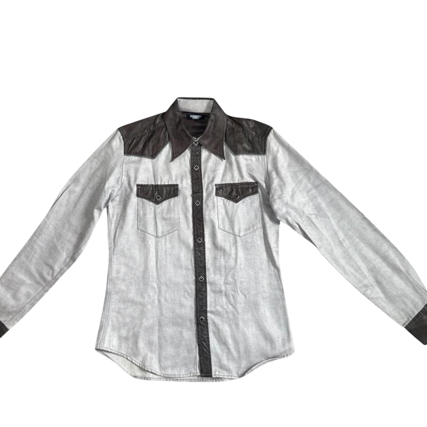 Tornado Mart Snakeskin Button up