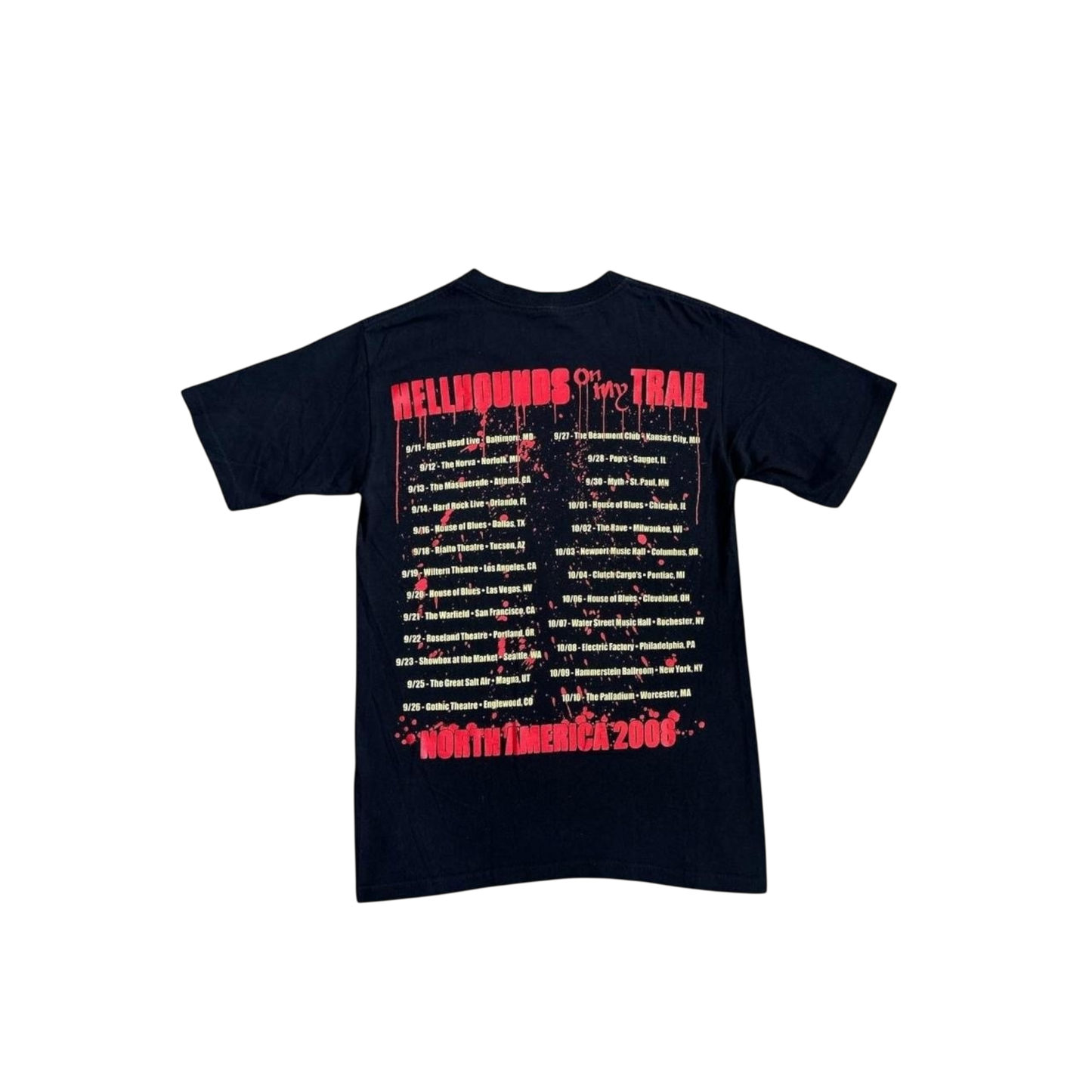 2008 Children of Bodom Tour Tee