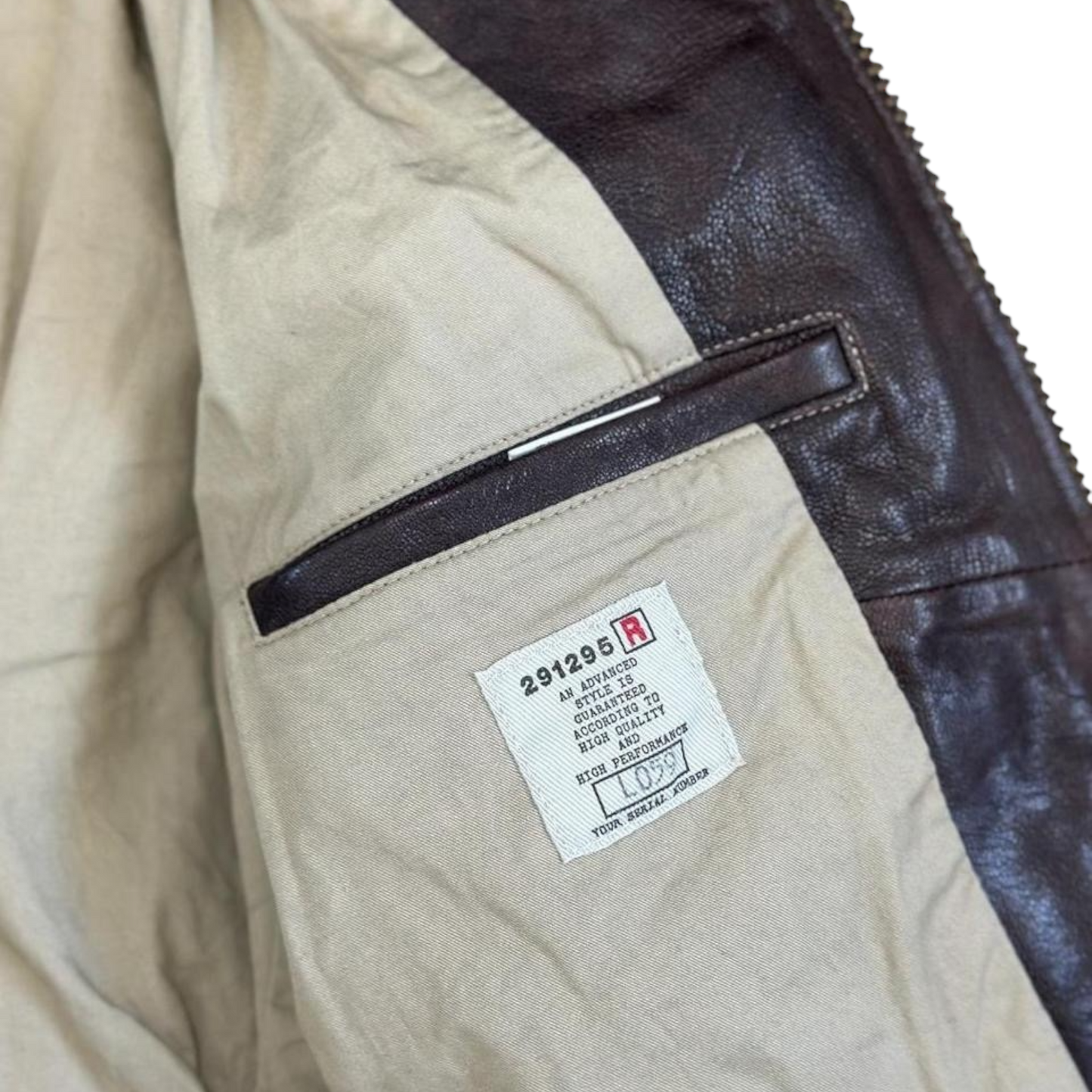 291295 Goatskin Rider Jacket