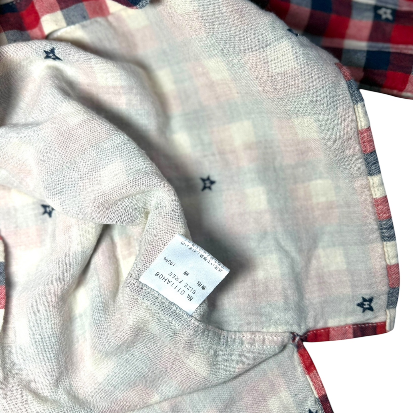 Vintage Y2k Hysteric Glamour Plaid Button Up with Stars