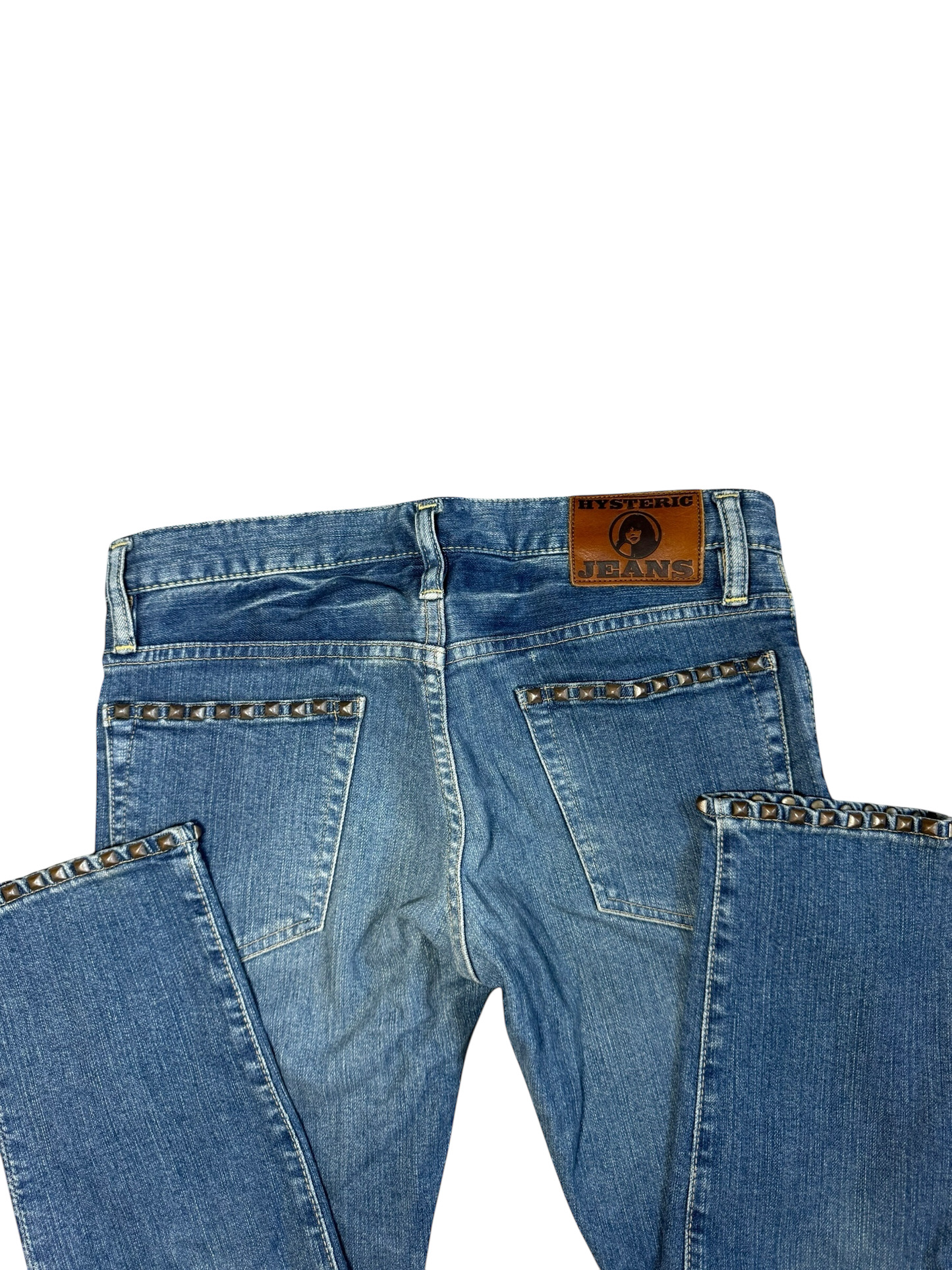 Hysteric Glamour Studded Cropped Denim
