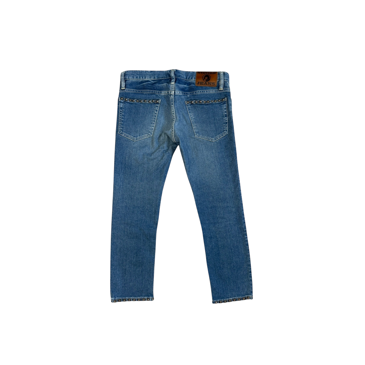 Hysteric Glamour Studded Cropped Denim