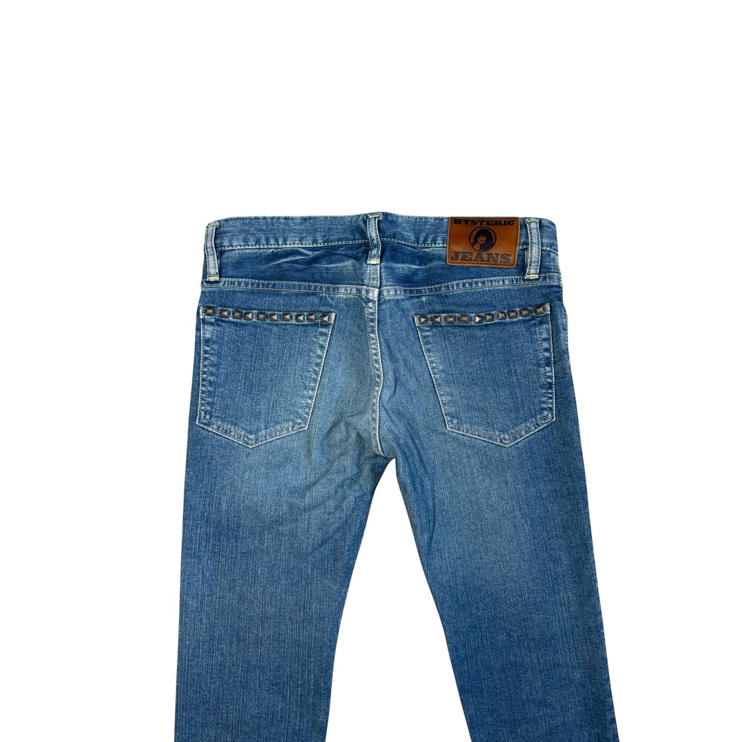 Hysteric Glamour Studded Cropped Denim