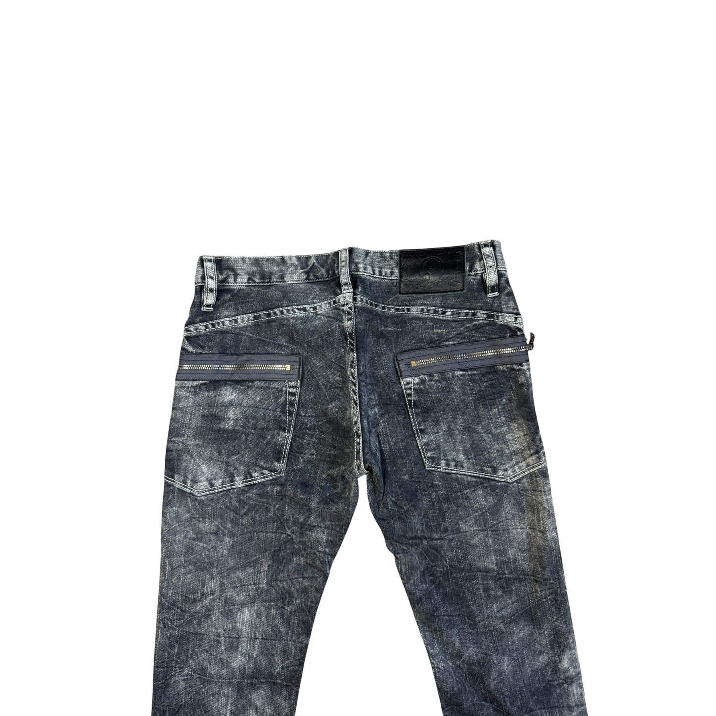 Hysteric Glamour Black Acid Wash Skinny Jeans