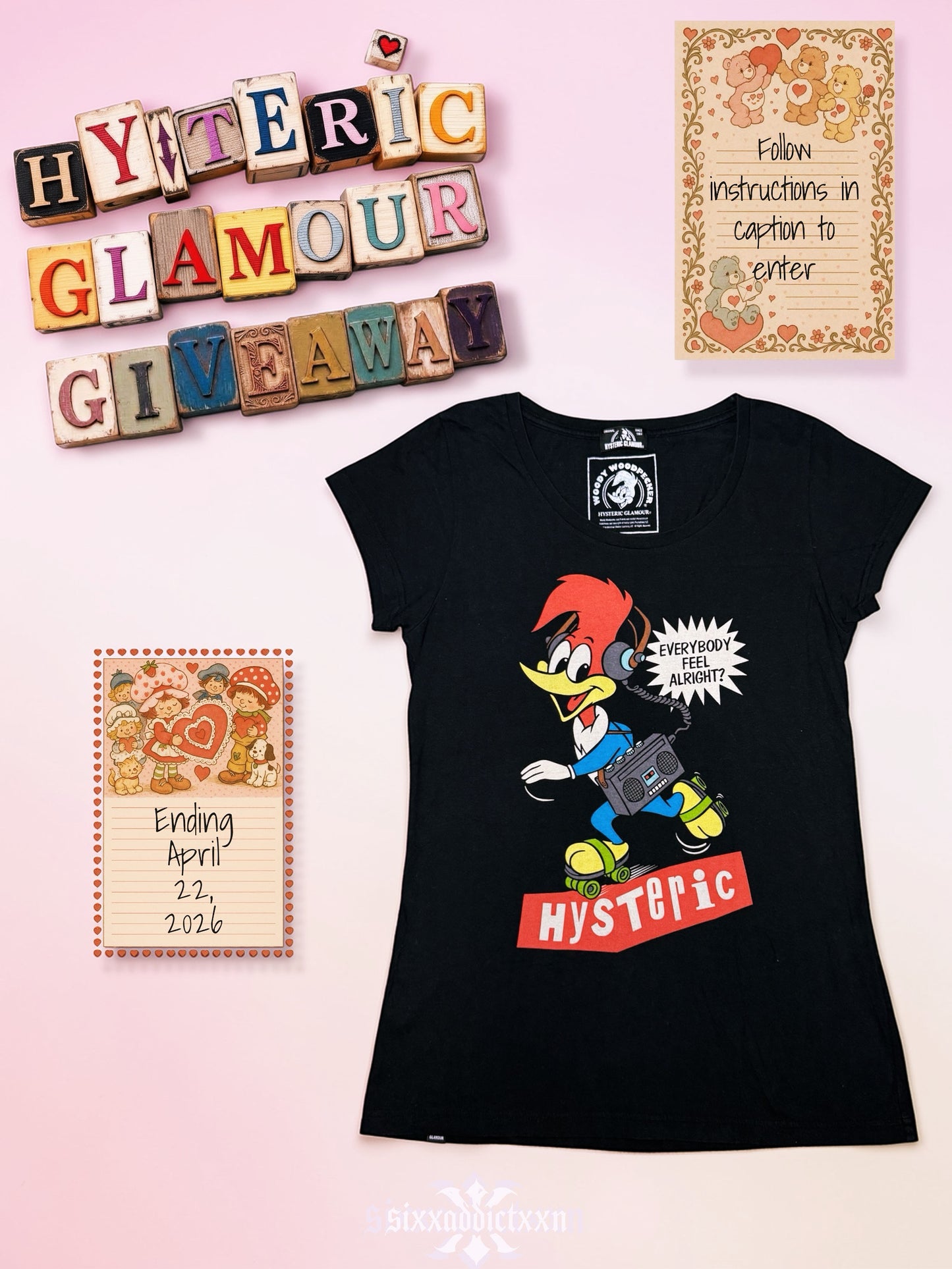 Hysteric Glamour Raffle🤍