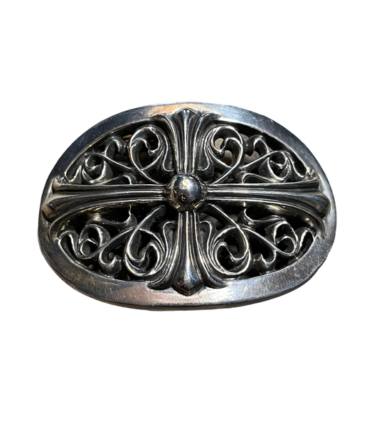 Chrome hearts OVAL CROSS 1.5 Belt Buckle