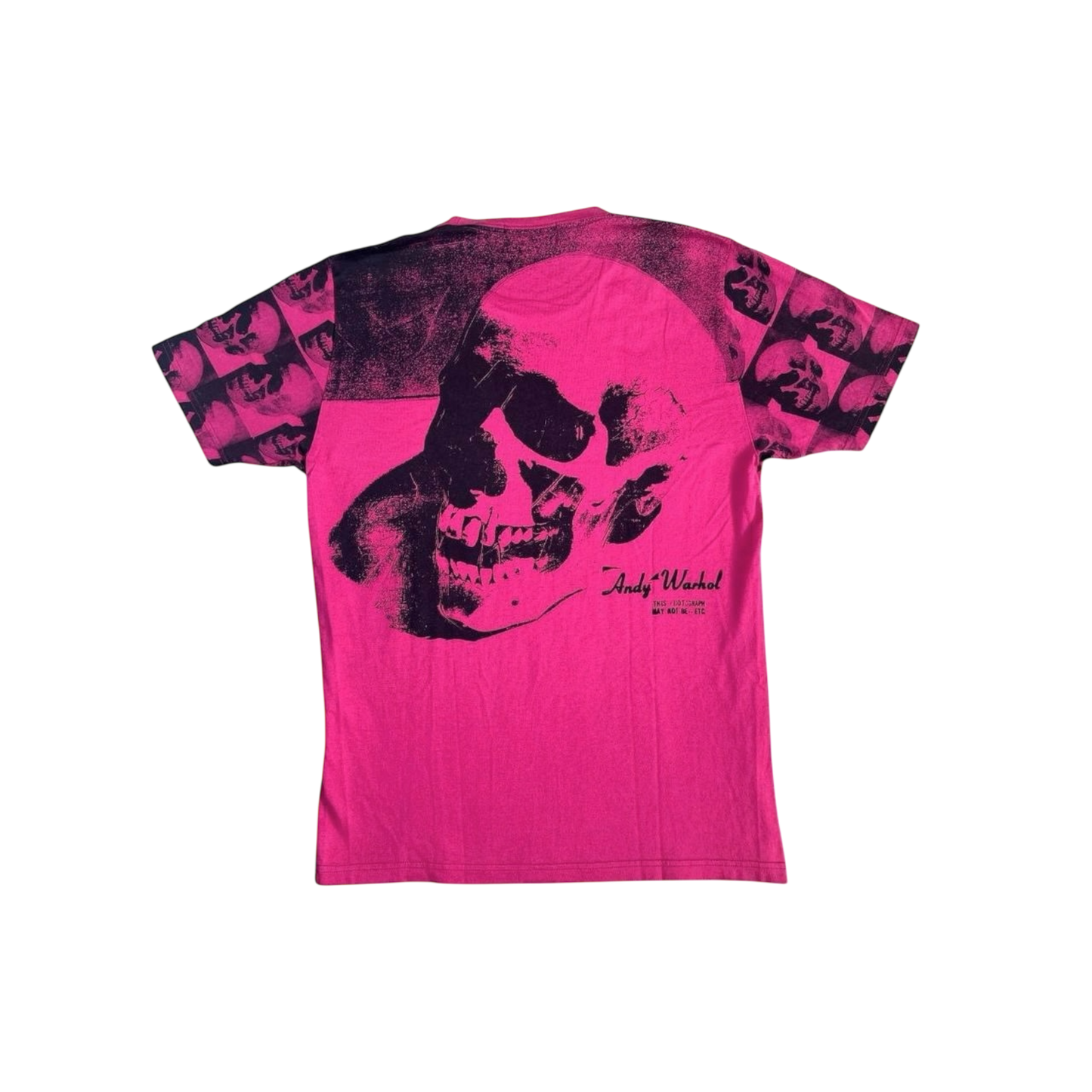 Vintage Andy Warhol by Hysteric Glamour Skull Print Tee