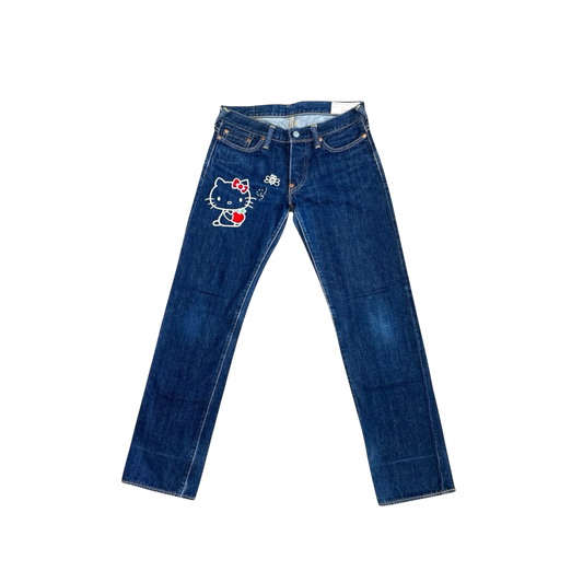 00s Evisu x Hello Kitty Collaboration Jeans